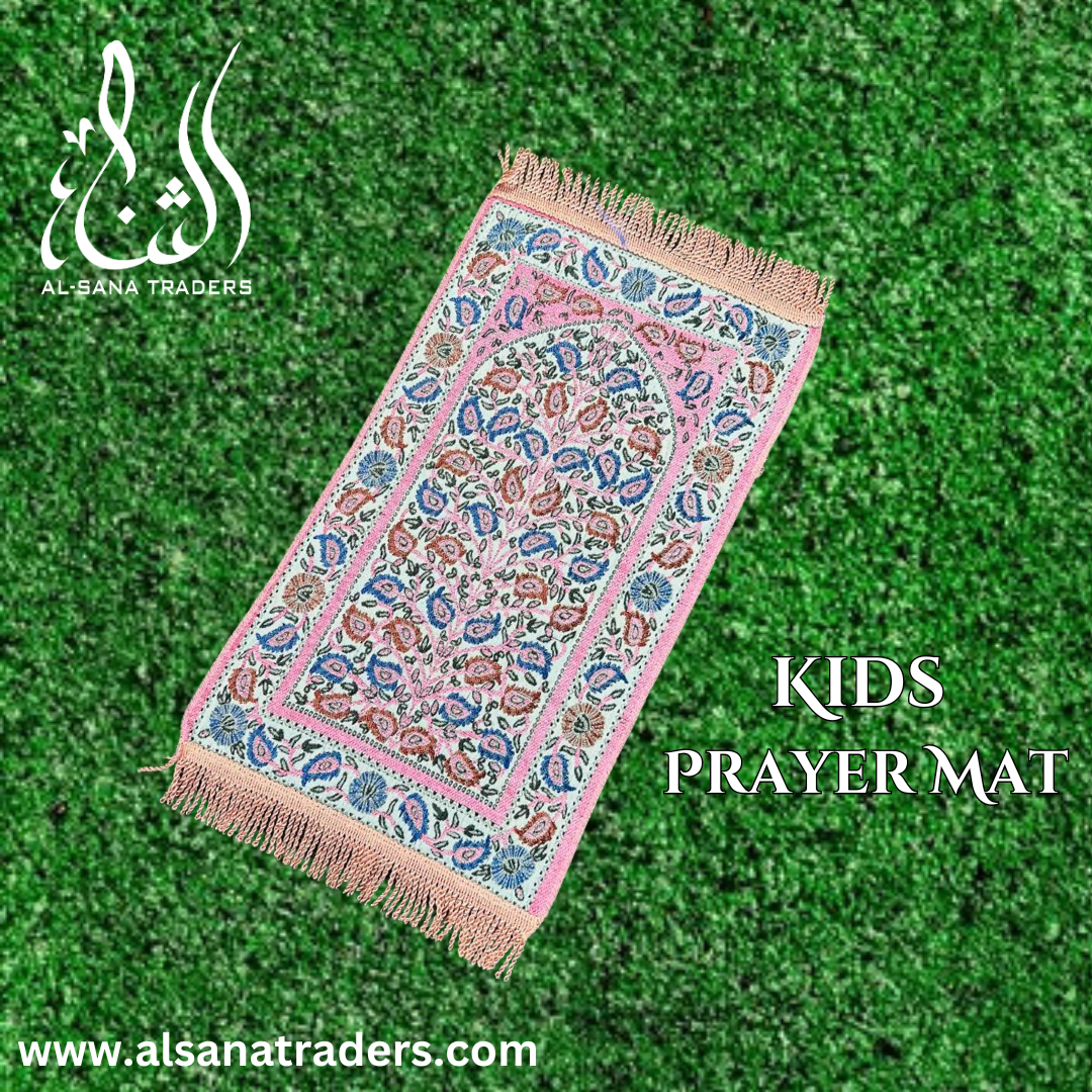 Kids Prayer Mats - Soft Turkish Velvet for Ages 3 to 7