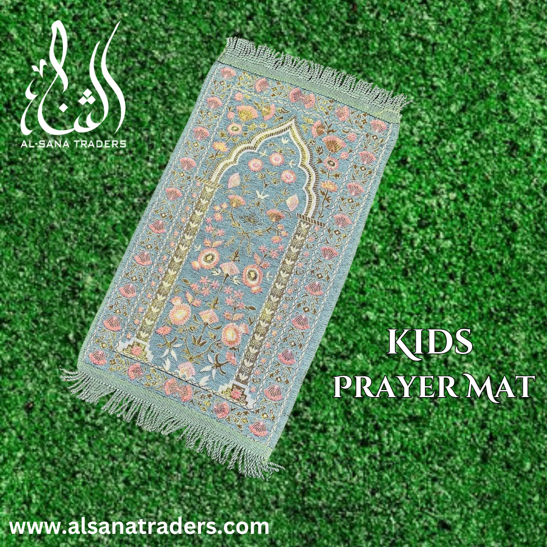 Kids Prayer Mats - Soft Turkish Velvet for Ages 3 to 7