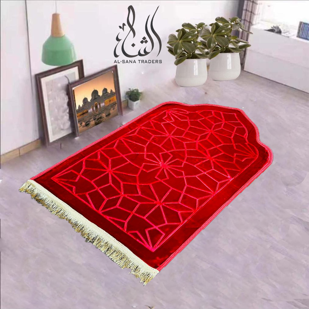 Elite Series Anti Slip Mehrab Shape Foam Prayer Mat Vol-01-14